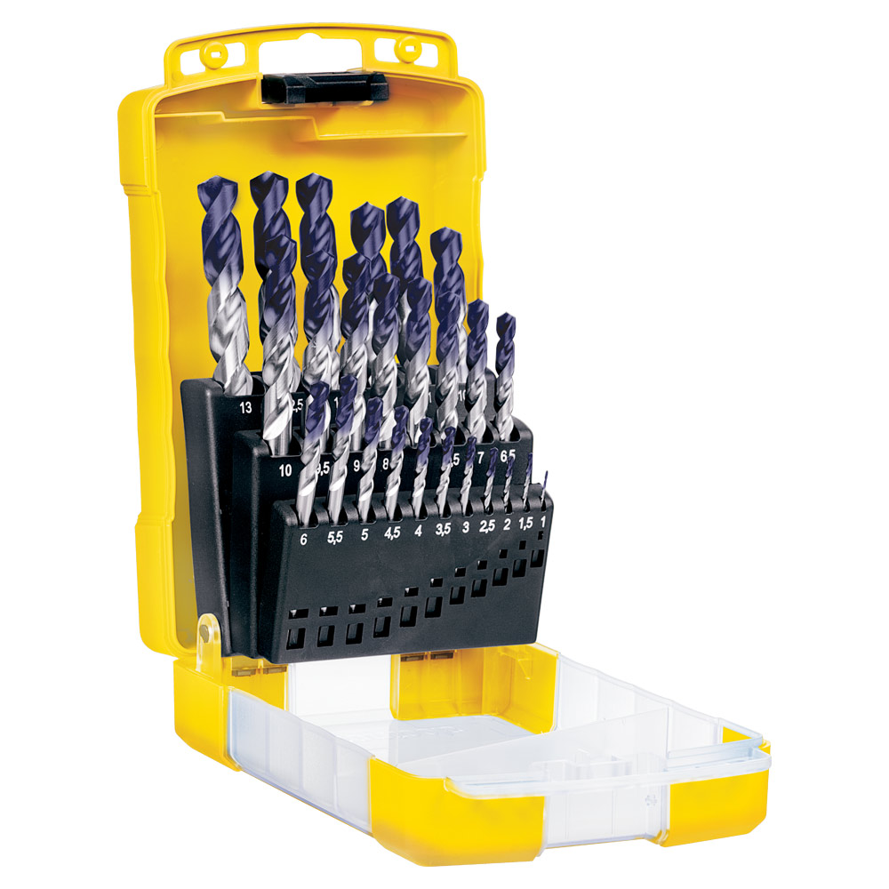 SUTTON TOOLS D180SM3 25 PIECE METRIC JOBBER INOX HSS STAINLESS STEEL METAL